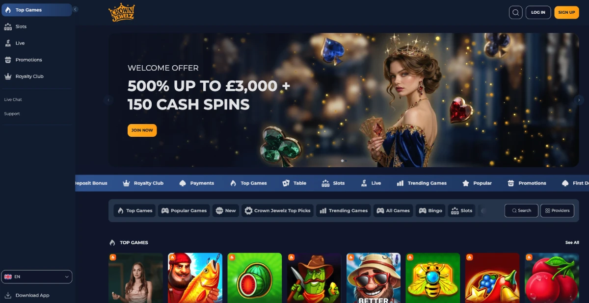 casino homepage